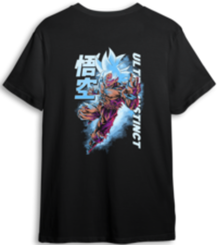 Dragon Ball Goku LOOM Oversized T-Shirt - Black